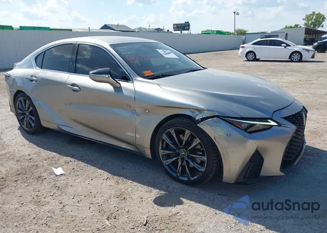 2021 Lexus Is 350 F Sport z USA, uszkodzony, nr VIN JTHGZ1B28M5040004